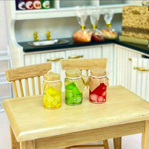 Miniature Fruit Jar Set (3pcs)