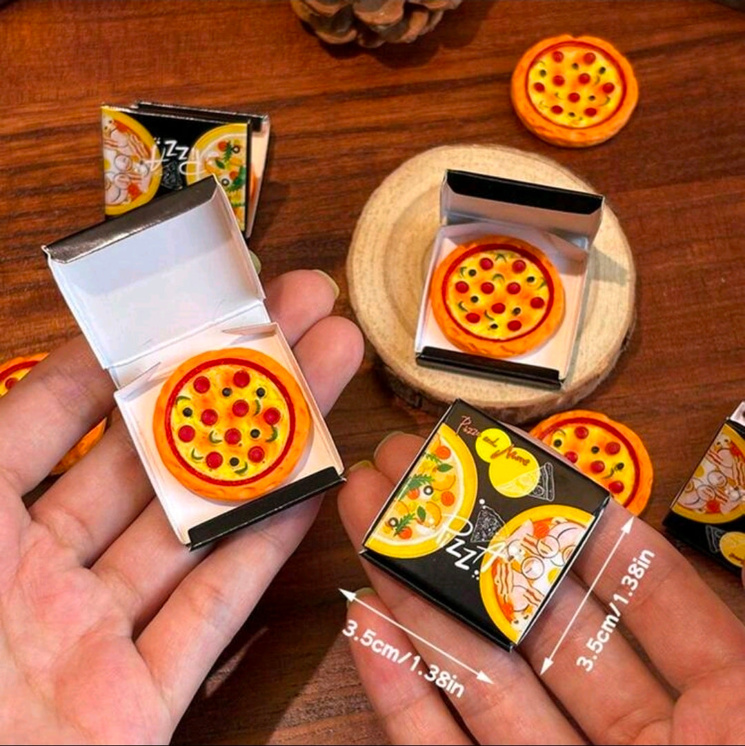 Miniature Pizza Box Set (2pcs)