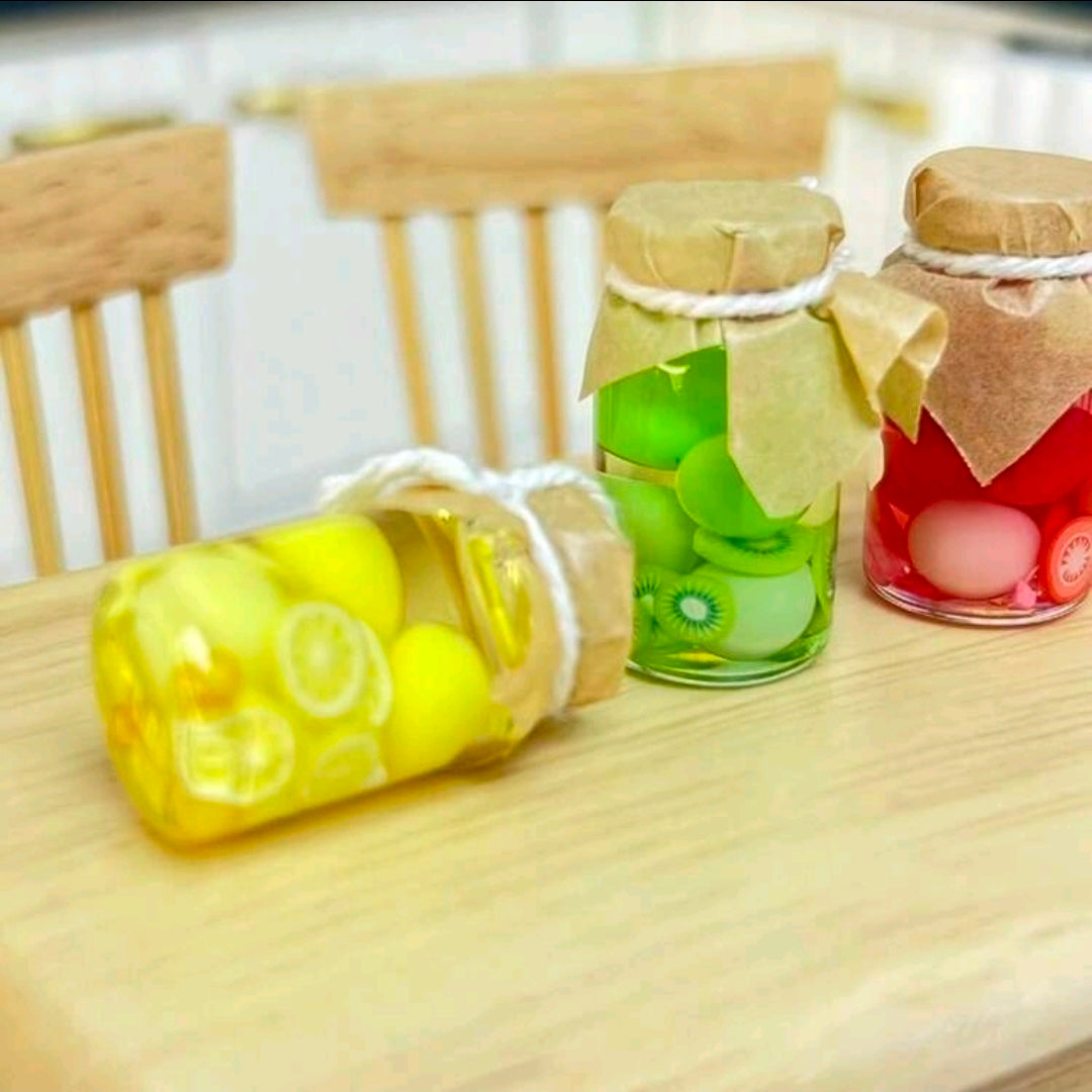 Miniature Fruit Jar Set (3pcs)